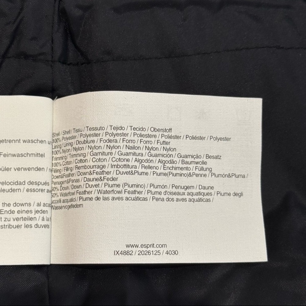 Esprit Long Puffer Down Jacket - image 3